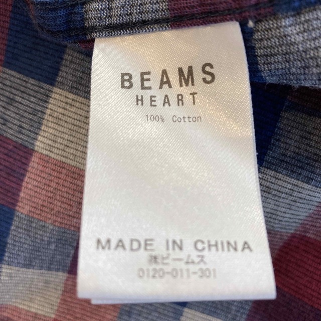 BEAMS(ビームス)のbeams【ビームス】　シャツ　長袖　Lサイズ メンズのトップス(シャツ)の商品写真