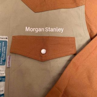 カーハート(carhartt)の"carhartt" x "Morgan Stanley" ワークシャツ XL(シャツ)