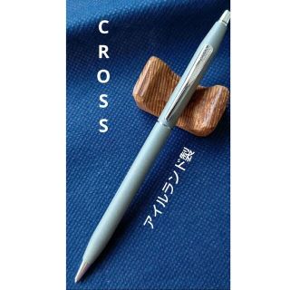 クロス(CROSS)の（23）CROSS ボールペン　グレー色　アイルランド製(ペン/マーカー)