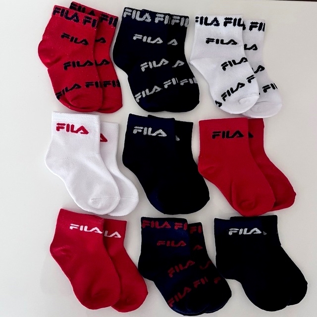 FILA(フィラ)のFILA kids/baby 靴下　ベビー　キッズ キッズ/ベビー/マタニティのこども用ファッション小物(靴下/タイツ)の商品写真