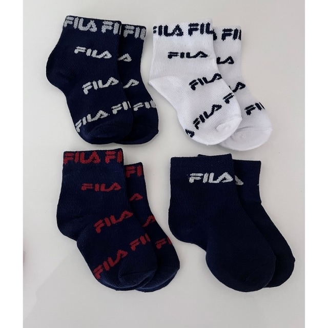 FILA(フィラ)のFILA kids/baby 靴下　ベビー　キッズ キッズ/ベビー/マタニティのこども用ファッション小物(靴下/タイツ)の商品写真