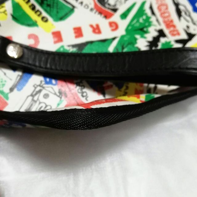 美品 ヴィヴィアンウエストウッド サコッシュ トラベルプリント ショルダバッグ