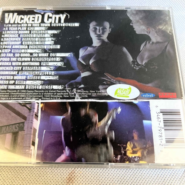 【中古】Wicked City-US盤サントラ CD エンタメ/ホビーのCD(映画音楽)の商品写真