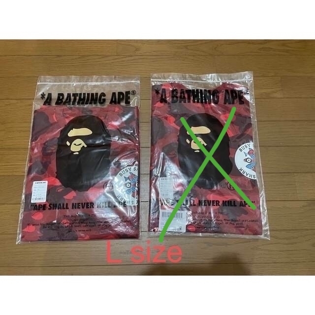 A BATHING APE(アベイシングエイプ)のBAPE COLOR CAMO TEE  6枚セット メンズのトップス(Tシャツ/カットソー(七分/長袖))の商品写真