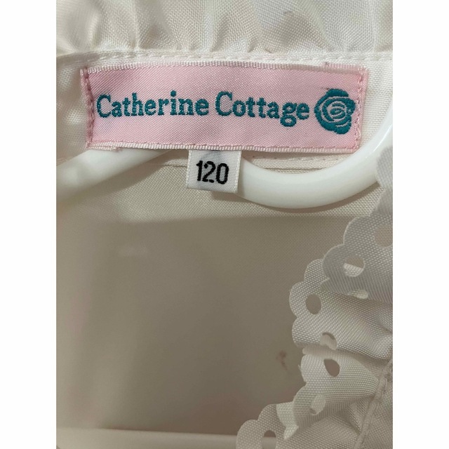 Catherine Cottage(キャサリンコテージ)のキャサリンコテージ　リボンブラウス キッズ/ベビー/マタニティのキッズ服女の子用(90cm~)(ブラウス)の商品写真