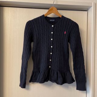 ラルフローレン(Ralph Lauren)のRalph Lauren  女の子用　ケーブルニットカーディガン　160(カーディガン)