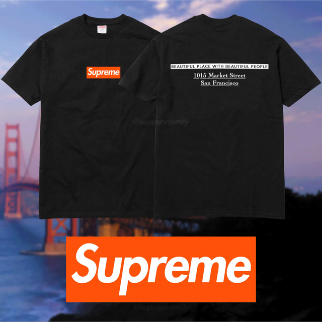 supreme box logo San Francisco