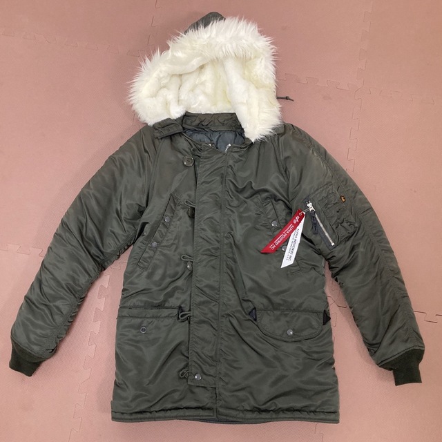 ALPHA INDUSTRIES(アルファインダストリーズ)の【アルファ アメリカンラグシー別注 N-3Bタイプコート】 メンズのジャケット/アウター(ミリタリージャケット)の商品写真