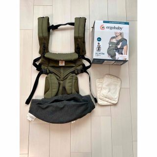 エルゴベビー(Ergobaby)のエルゴベビー　OMNI 360 カーキグリーン　収納ケース他セット(抱っこひも/おんぶひも)