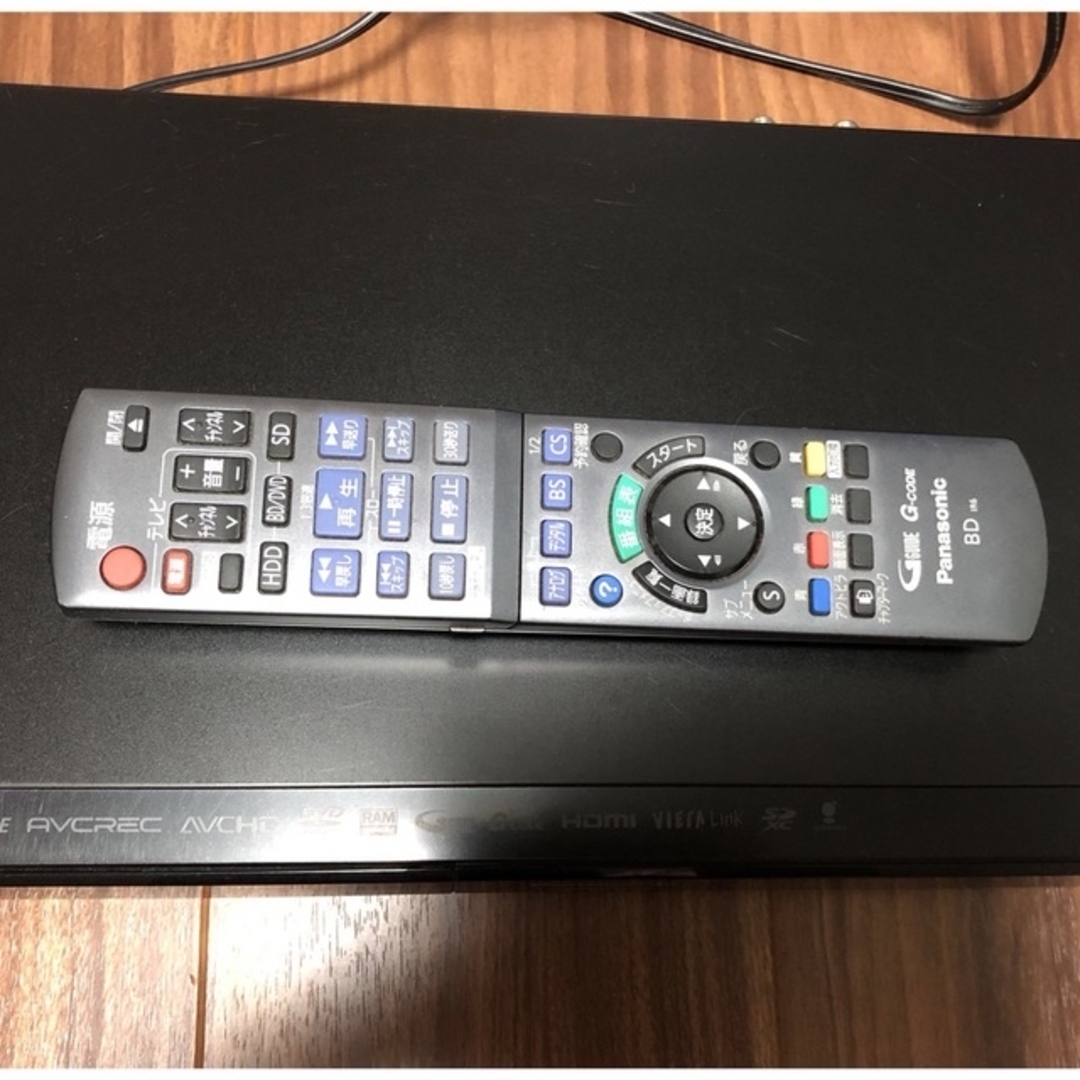 Panasonic(パナソニック)のパナソニック　Blu-rayプレイヤー　dmr-bwt1100 スマホ/家電/カメラのテレビ/映像機器(ブルーレイレコーダー)の商品写真