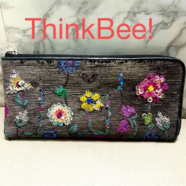 超高品質で人気の Think Bee シンクビー 長財布 L字ファスナー