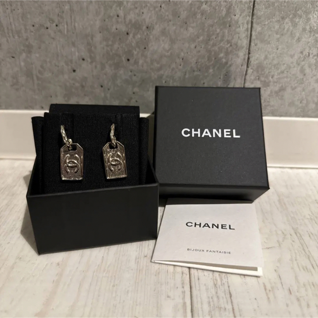 値下げ】CHANEL シャネル ココマークプレート ピアス ゴールド