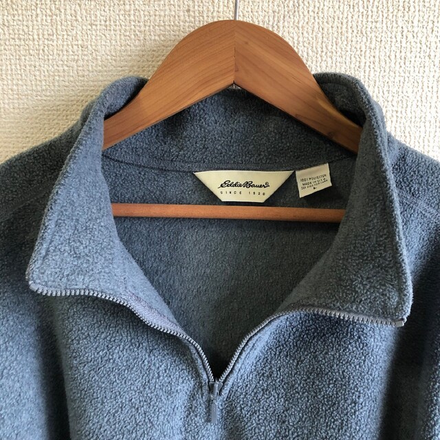 Eddie Bauer(エディーバウアー)のエディーバウアー　ハーフジップ  フリース　プルオーバー　アメリカ製 メンズのトップス(その他)の商品写真