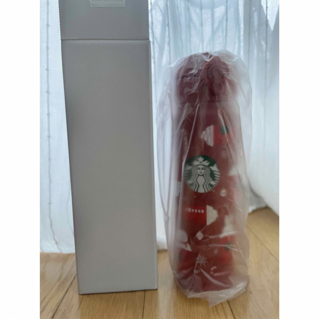 Starbucks(スターバックス)のスターバックス タンブラー　ホリデー2021ハンディーステンレスボトル500ml インテリア/住まい/日用品のキッチン/食器(食器)の商品写真