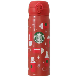 スターバックス(Starbucks)のスターバックス タンブラー　ホリデー2021ハンディーステンレスボトル500ml(食器)