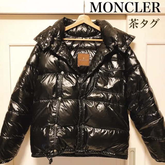 【送料込】MONCLERダウンジャケット【茶タグ】防寒