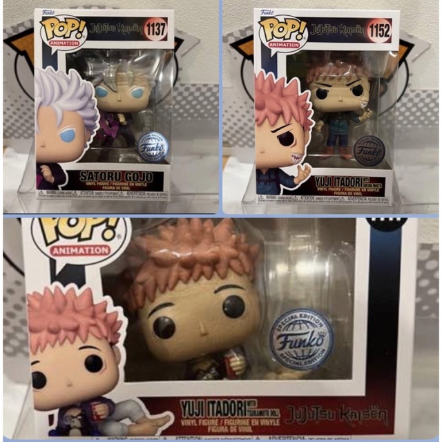 楽天太郎様専用 Funko pop 呪術廻戦3セット まとめ割はじめる www