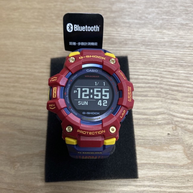 未使用品G-SHOCK FC バルセロナ コラボ GBD-100BAR-4JR