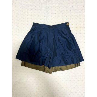 ヴィヴィアンウエストウッド(Vivienne Westwood)のVIVIENE WESTWOOD ミニ丈キュロット(キュロット)