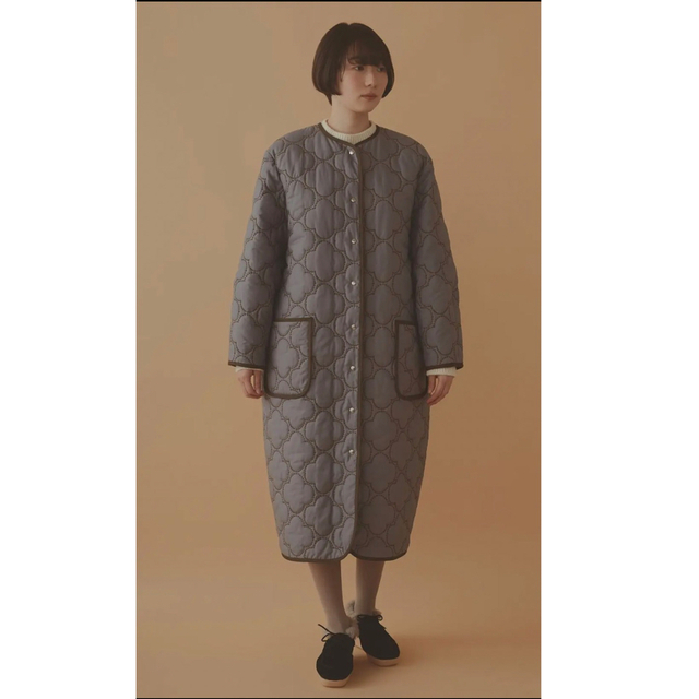 mina perhonen - タグ付き ミナペルホネン flower quilt コート mina perhonen - タグ付き ミナペルホネン flower quilt コート