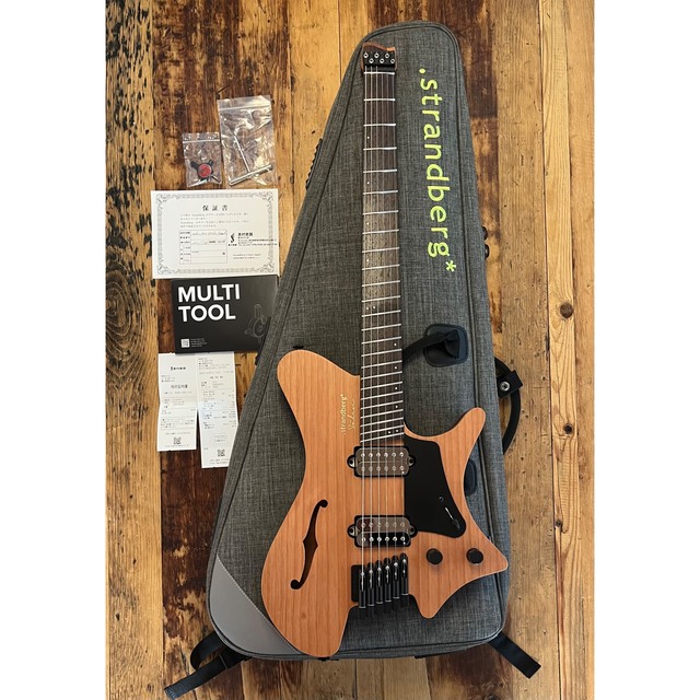 Fender(フェンダー)の【試奏のみ】strandberg Salen Jazz NX Natu 楽器のギター(エレキギター)の商品写真