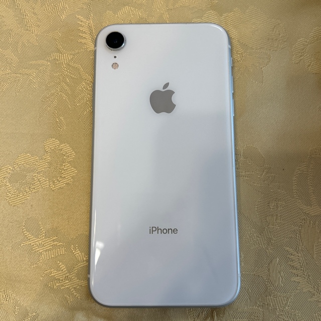 美品！iPhone XR 64GB ホワイトSIMフリー