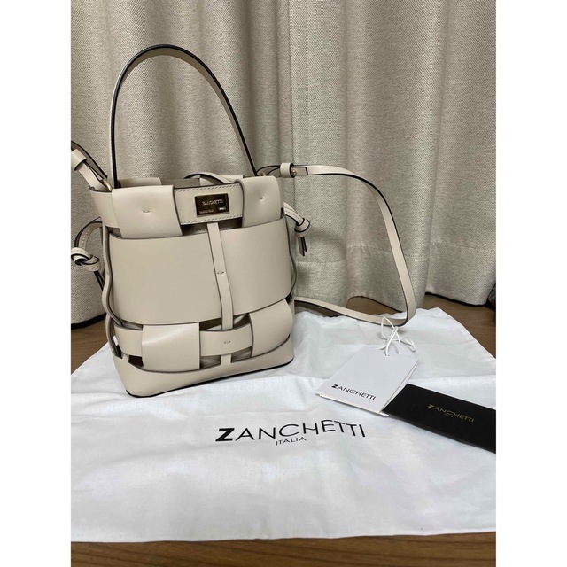 専門モールです ZANCHETTI レオパード柄2WAYバッグ レザー 2WAYバッグ