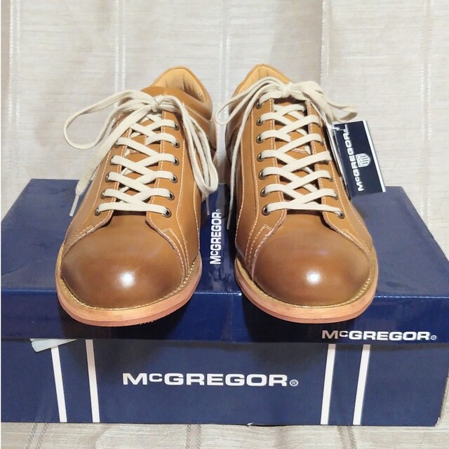 McGREGOR(マックレガー)のMcGREGOR レザースニーカー 27.0cm メンズ 新品未使用品 メンズの靴/シューズ(ドレス/ビジネス)の商品写真