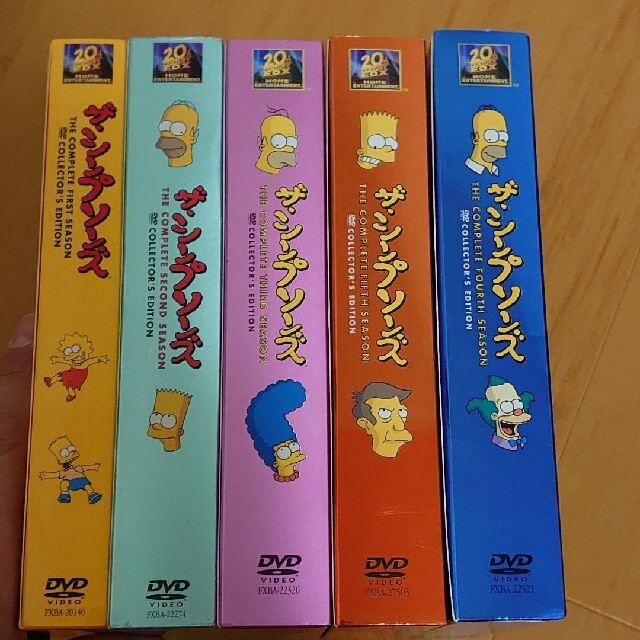 ■ザ・シンプソンズ■DVD コレクターズBOX１〜５