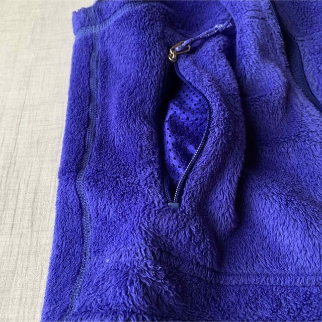 Patagonia USA製 フルジップ R2フリース ブルー ユニセックス