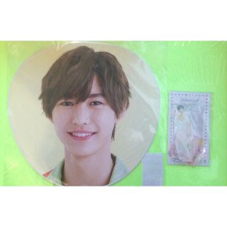 ジャニーズジュニア(ジャニーズJr.)の【新品】Lilかんさい 岡﨑彪太郎 さん　グッズ　2点セット　うちわ　アクスタ(その他)