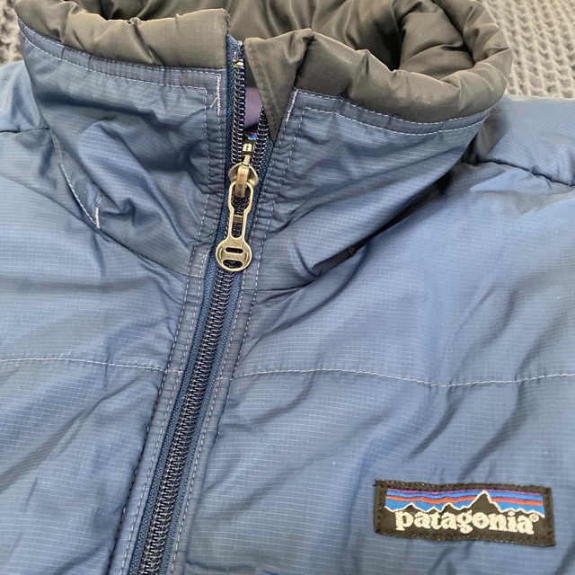 patagonia(パタゴニア)のパタゴニア　パフ　ジャケット　ネイビーブルー　L メンズのジャケット/アウター(ダウンジャケット)の商品写真