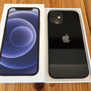 アイフォーン(iPhone)の【 SIMフリー】 iPhone12 mini 128GB ブラック(スマートフォン本体)