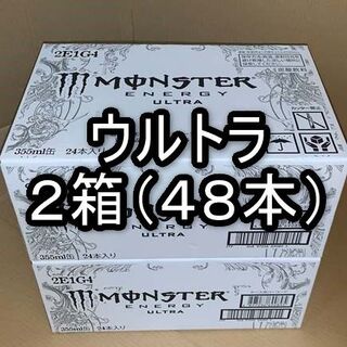 ★~モンスターエナジー ウルトラ  355ml缶 ２箱 <48本> ~★☆彡(ソフトドリンク)