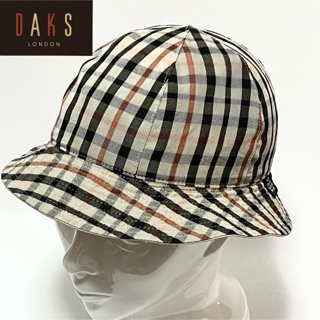 DAKS - 【美品】英国王室御用達DAKS ダックス ロゴ入りベージュ ...