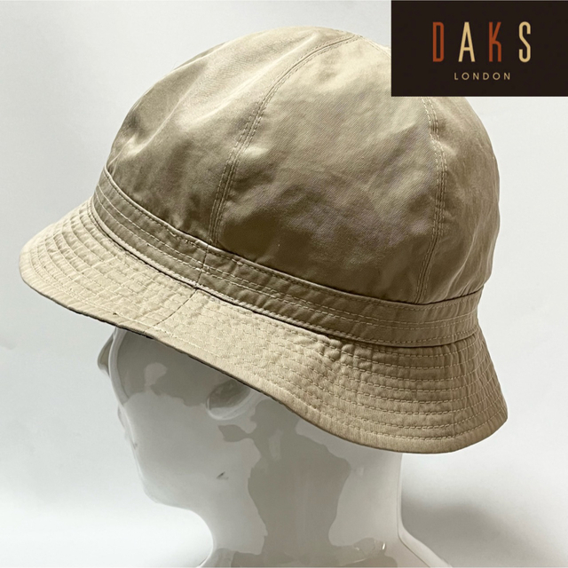 DAKS - 【美品】英国王室御用達DAKS ダックス ロゴ入りベージュ ...