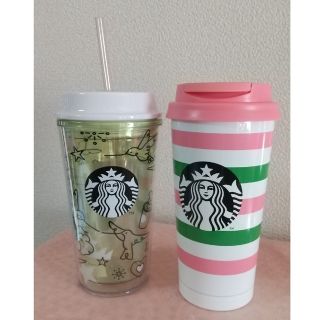 スターバックスコーヒー(Starbucks Coffee)の【りおん様 専用】スタバ タンブラー 2個セット(タンブラー)