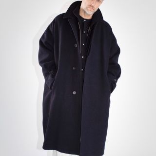 コモリ(COMOLI)のSEEALL シーオール COCOON BALMACAAN COAT(ステンカラーコート)