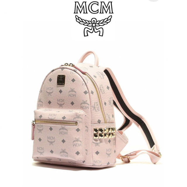 MCMリュックピンク 激レア商品 ☆新春福袋2022☆ 51.0%OFF stockshoes.co