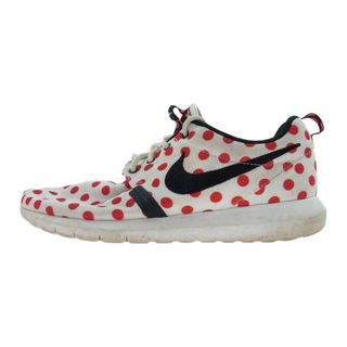 ナイキ(NIKE)のNIKE ナイキ スニーカー 810857-106 ROSHE NM QS ローシ ナチュラルモーション クイックストライクス ホワイト系 レッド系 26cm【中古】(スニーカー)