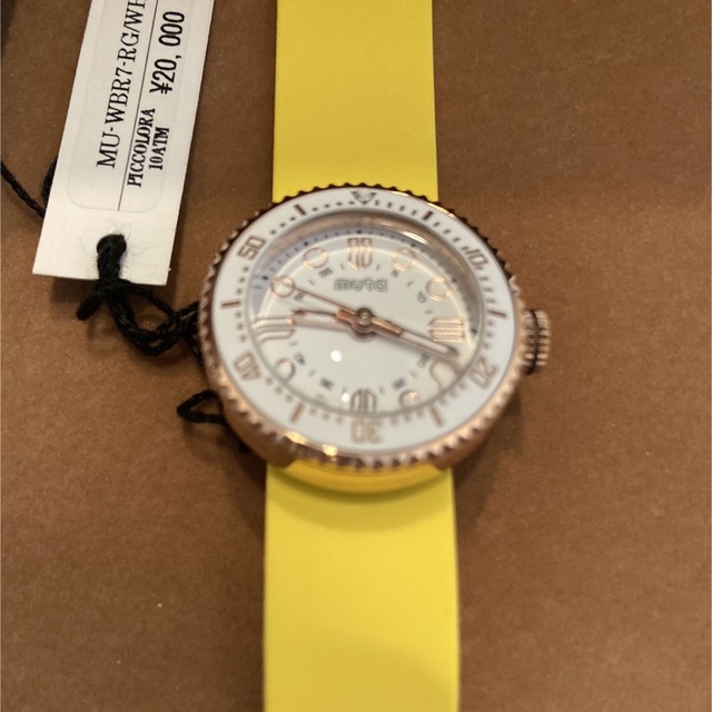 muta(ムータ)のムータ　PICCOLORA ピッコローラ ブレスレットウォッチ バンドストラップ メンズの時計(腕時計(デジタル))の商品写真