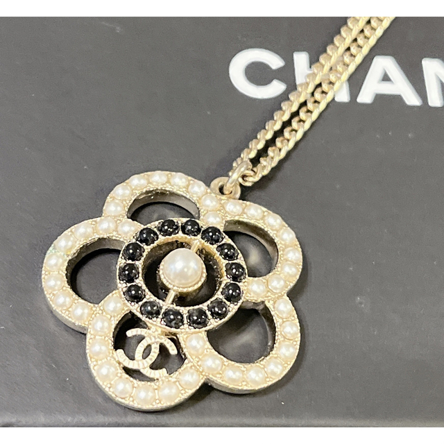 再入荷】 シャネル CHANEL 美品 - CHANEL フラワー ココ ネックレス