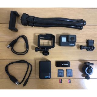 ゴープロ(GoPro)の[tiger0423様専用]Gopro7 black 附属品あり(ビデオカメラ)