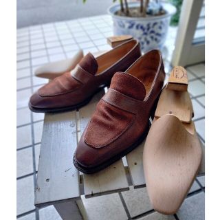 ENZO BONAFE - 希少美品 純正シューツリー付 Enzo bonafe ローファー