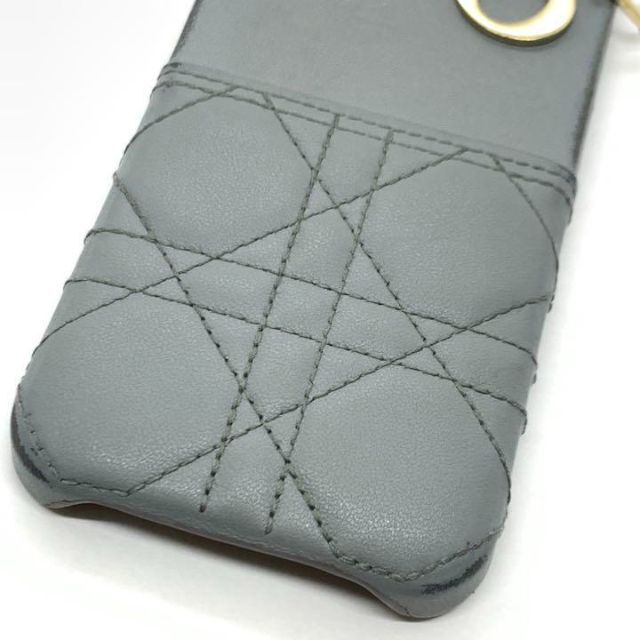 ☆訳あり価格☆Dior iPhone12/12Pro対応 スマホケース(グレー)