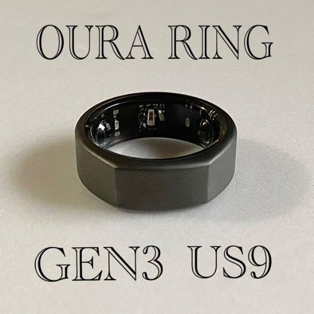 OURA RING gen3 第3世代 ブラックUS11