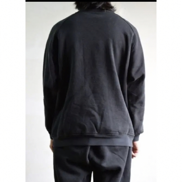 COMOLI(コモリ)のcomoli 22aw 吊裏毛クルー　スウェット　fadeblack サイズ2 メンズのトップス(スウェット)の商品写真