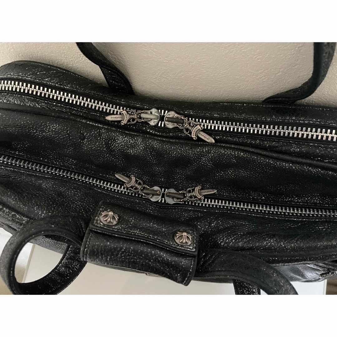 Chrome Hearts(クロムハーツ)のクロムハーツ ダイパーバッグ シルバー 2Wayボストンバッグ ダガージップ メンズのバッグ(ボストンバッグ)の商品写真