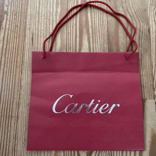 Cartier(カルティエ)のカルティエ　ショップ袋　ショッパー　 レディースのバッグ(ショップ袋)の商品写真