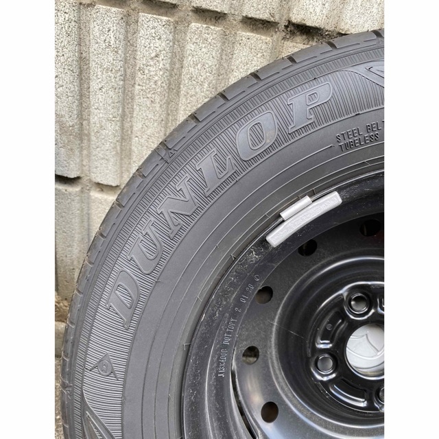 値下げします☆バリ山145/80R13マツダ純正ホイール 4本セット キャロル